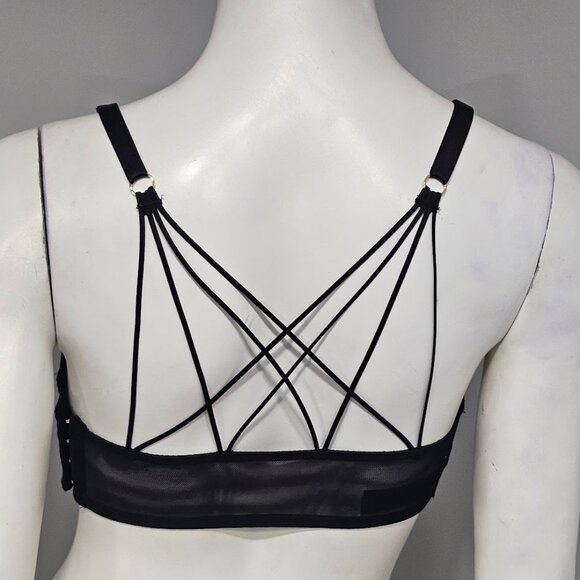 Victoria's Secret Starburst Unlined Plunge Bra 32DDD - Picture 5 of 8